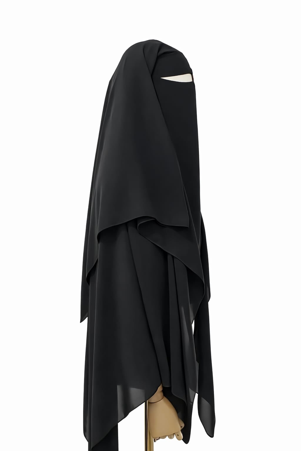 Premium Diamond Georgette Full-Coverage khadija Niqab