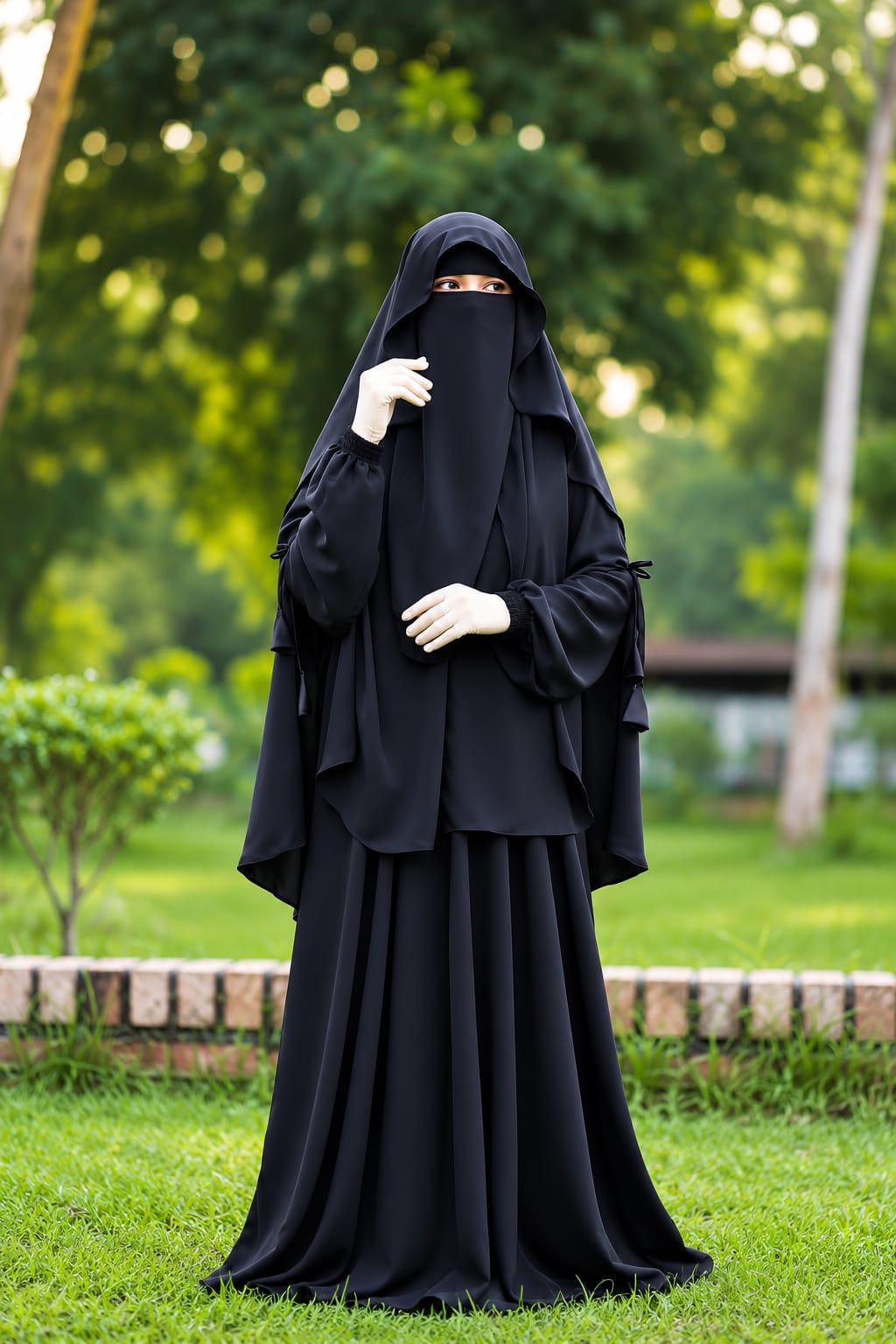 Full Coverage Abaya Set