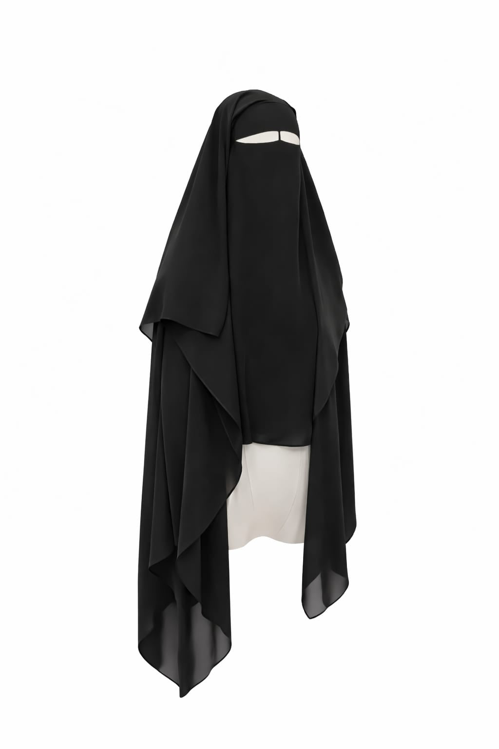 Premium Diamond Georgette Full-Coverage khadija Niqab