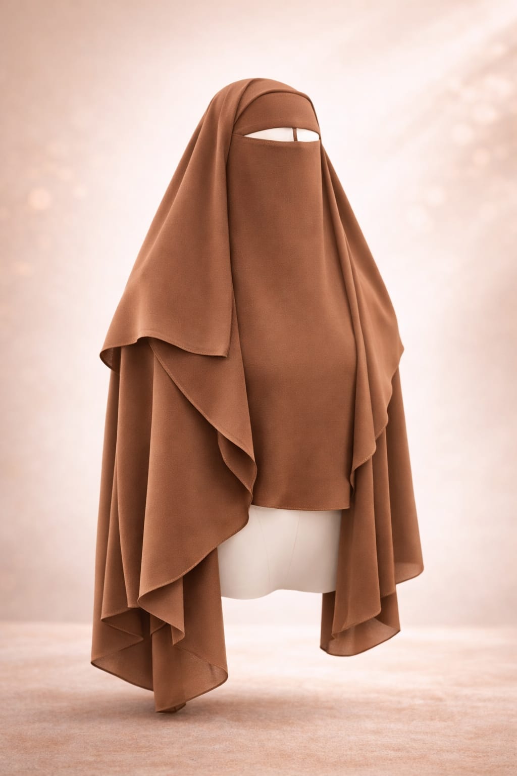 3 Clour Combo  Premium Diamond Georgette Full-Coverage Khimar