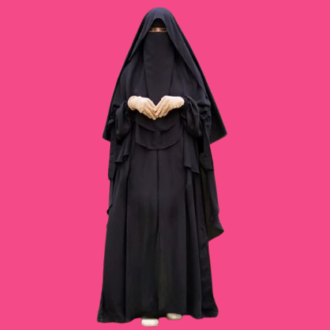 Premium Full Coverage Abaya Set
