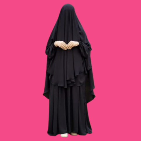 Premium Full Coverage Abaya Set