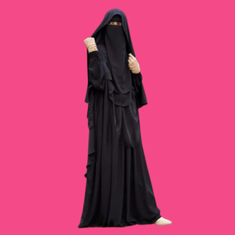 Premium Full Coverage Abaya Set