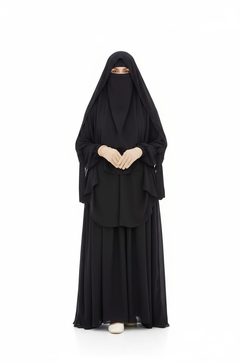 Premium Full Coverage Abaya Set