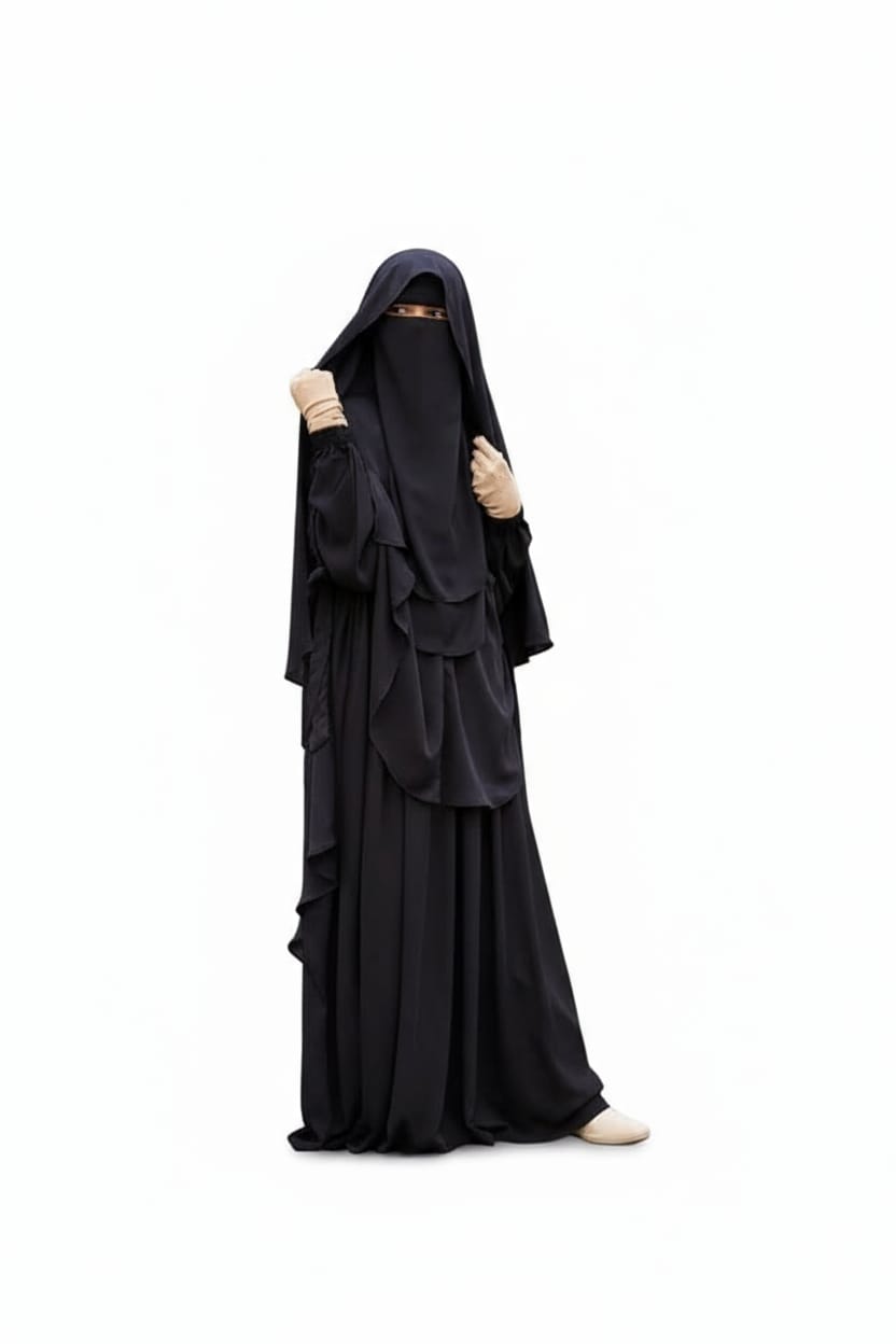 Premium Full Coverage Abaya Set