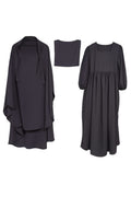 Premium 3-Piece Set Abaya