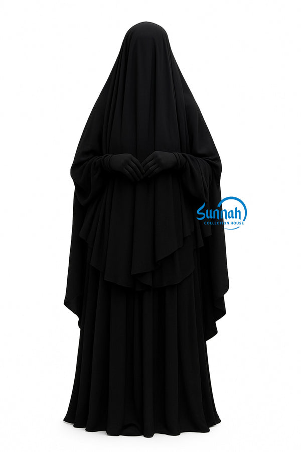 Premium Full Coverage Abaya Set