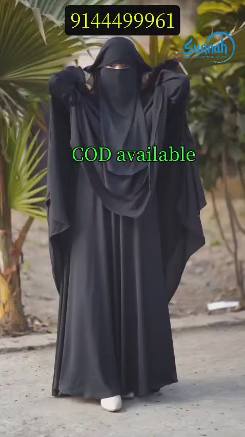 Full Coverage Abaya Set